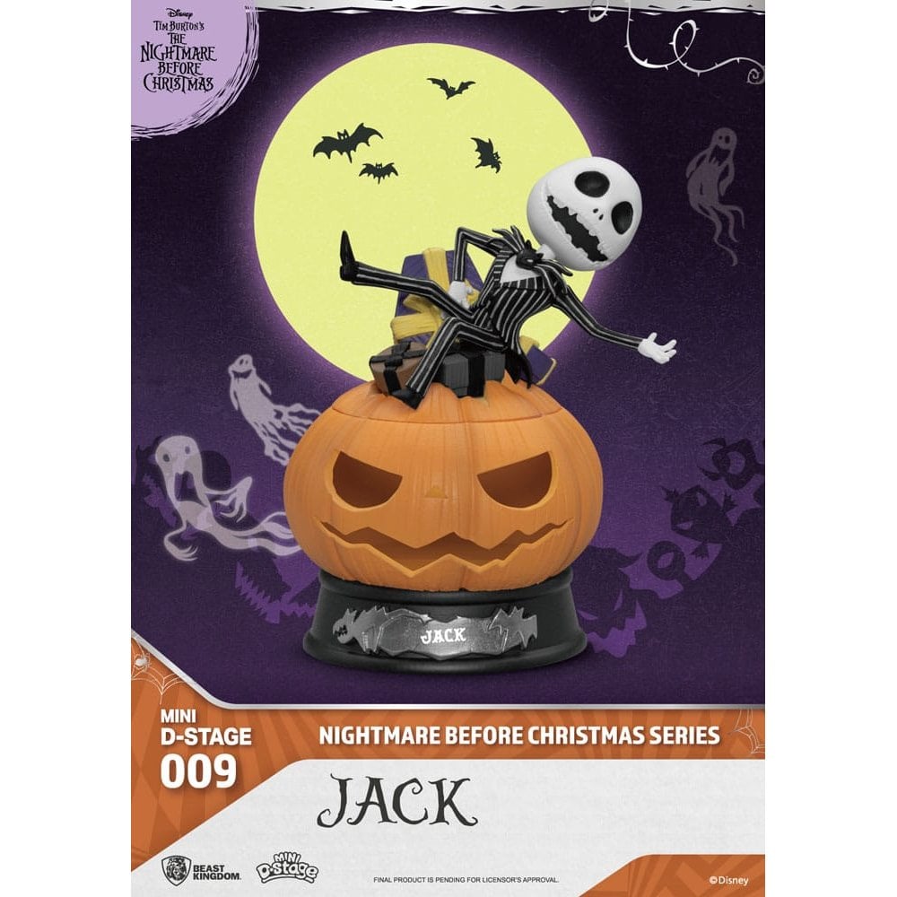 Beast Kingdom Toys The Nightmare Before Christmas Mini D-Stage Diorama Jack 