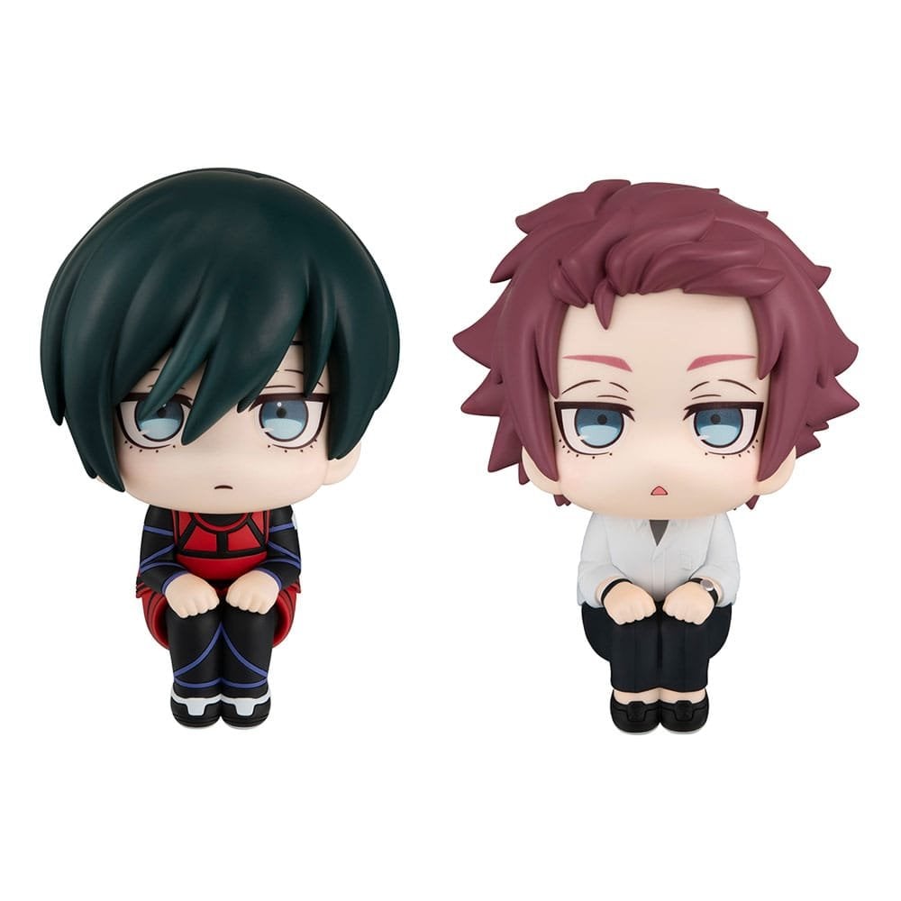 Megahouse Blue Lock Look Up Figure Double Pack Rin Itoshi & Sae Itoshi With Gift 