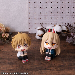 Megahouse Chainsaw Man Look Up Figure Double Pack Denji & Power 