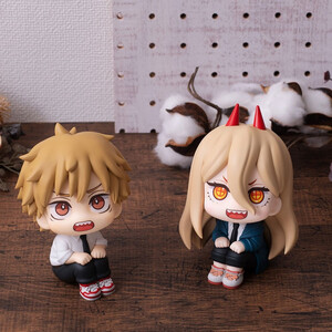 Megahouse Chainsaw Man Look Up Figure Double Pack Denji & Power 