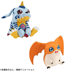 Megahouse Digimon Adventure Look Up Figure Double Pack Gabumon & Patamon 