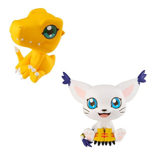 Megahouse Digimon Adventure Look Up Figure Double Pack Tailmon & Agumon 