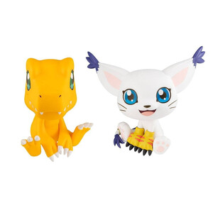 Megahouse Digimon Adventure Look Up Figure Double Pack Tailmon & Agumon 