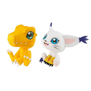 Megahouse Digimon Adventure Look Up Figure Double Pack Tailmon & Agumon 