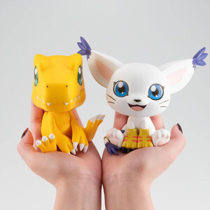 Megahouse Digimon Adventure Look Up Figure Double Pack Tailmon & Agumon 