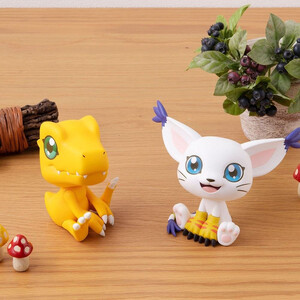 Megahouse Digimon Adventure Look Up Figure Double Pack Tailmon & Agumon 