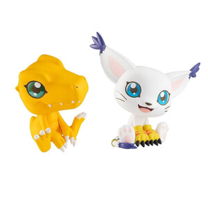Megahouse Digimon Adventure Look Up Figure Double Pack Tailmon & Agumon 