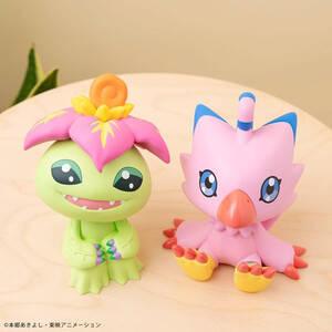 Megahouse Digimon Adventure Look Up Figure Double Pack Tentomon & Palmon With Gift 