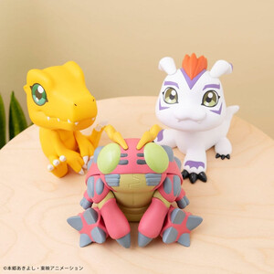 Megahouse Digimon Adventure Look Up Figure Double Pack Tentomon & Palmon With Gift 