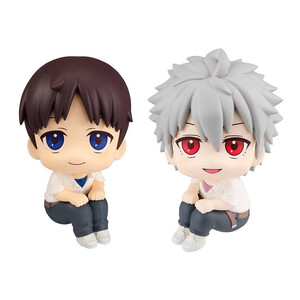 Megahouse Evangelion 3.0+1.0 Thrice Upon a Time Look Up Figure Double Pack Shinji Ikari & Kaworu Nagisa 
