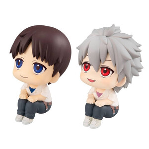 Megahouse Evangelion 3.0+1.0 Thrice Upon a Time Look Up Figure Double Pack Shinji Ikari & Kaworu Nagisa 