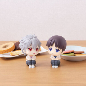 Megahouse Evangelion 3.0+1.0 Thrice Upon a Time Look Up Figure Double Pack Shinji Ikari & Kaworu Nagisa 
