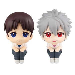Megahouse Evangelion 3.0+1.0 Thrice Upon a Time Look Up Figure Double Pack Shinji Ikari & Kaworu Nagisa 