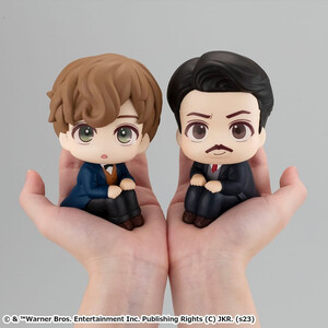 Megahouse Fantastic Beasts Look Up Figure Double Pack Newt Scamander & Jacob Kowalski With Gift 