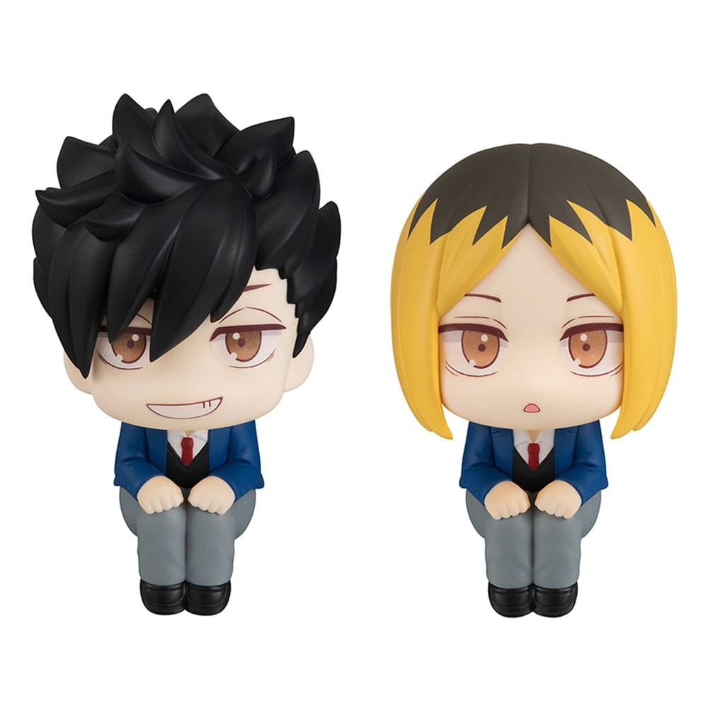 Megahouse Haikyu!! Look Up Figure Double Pack Tetsuro Kuroo & Kenma Kozume With Gift 