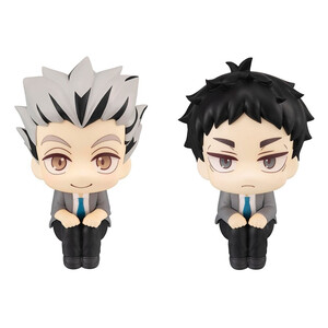 Megahouse Haikyu!! Look Up Figure Double Pack Kotaro Bokuto & Keiji Akaashi With Gift 