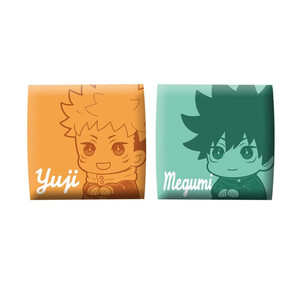 Megahouse Jujutsu Kaisen Look Up Figure Double Pack Yuji Itadori Laugh Ver. & Megumi Fushiguro Smile Ver. With Gift 