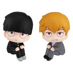 Megahouse Mob Psycho 100 III Look Up Figure Double Pack Shigeo Kageyama & Arataka Reigen With Gift 
