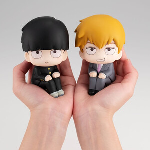 Megahouse Mob Psycho 100 III Look Up Figure Double Pack Shigeo Kageyama & Arataka Reigen With Gift 
