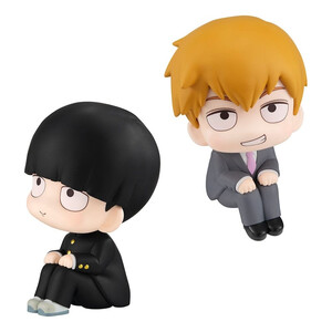 Megahouse Mob Psycho 100 III Look Up Figure Double Pack Shigeo Kageyama & Arataka Reigen With Gift 