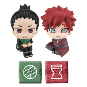Megahouse Naruto Shippuden Look Up Figure Double Pack Nara Shikamaru & Gaara 