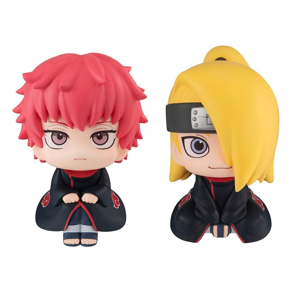 Megahouse Naruto Shippuden Look Up Figure Double Pack Sasori & Deidara With Gift 
