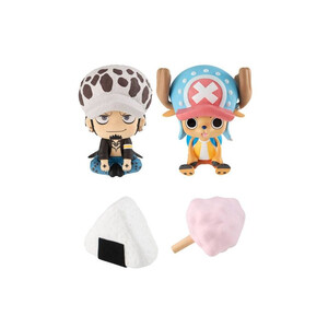 Megahouse One Piece Look Up Figure Double Pack Trafalgar Law & Tony Tony Chopper 