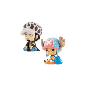 Megahouse One Piece Look Up Figure Double Pack Trafalgar Law & Tony Tony Chopper 