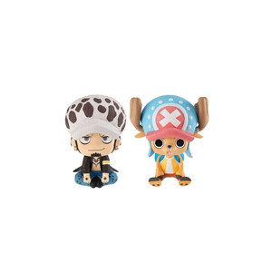 Megahouse One Piece Look Up Figure Double Pack Trafalgar Law & Tony Tony Chopper 
