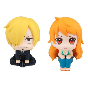 Megahouse One Piece Look Up Figure Double Pack Nami & Sanji With Gift 