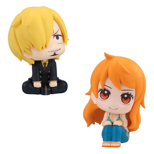 Megahouse One Piece Look Up Figure Double Pack Nami & Sanji With Gift 
