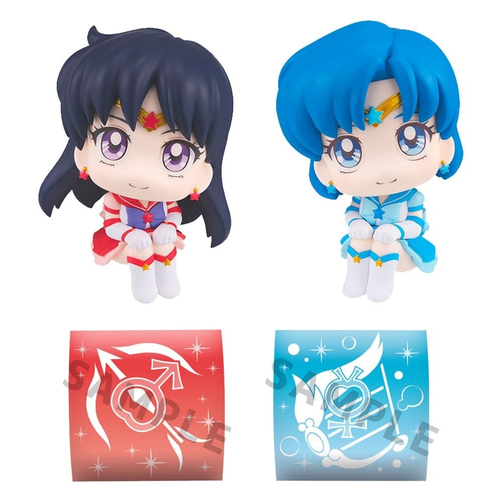 Megahouse Sailor Moon Cosmos Look Up Figure Double Pack Eternal Sailor Mercury & Eternal Sailor Mars 