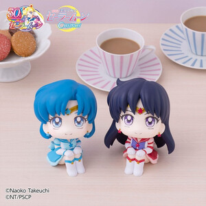 Megahouse Sailor Moon Cosmos Look Up Figure Double Pack Eternal Sailor Mercury & Eternal Sailor Mars 