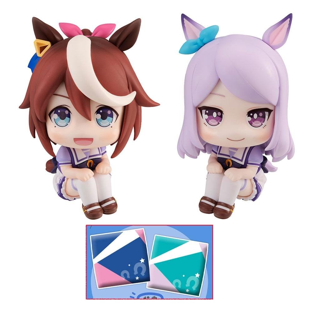 Megahouse Uma Musume Pretty Derby Look Up Figure Double Pack Tokai Teio & Mejiro McQueen 