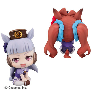 Megahouse Uma Musume Pretty Derby Look Up Figure Double Pack Gold Ship & Daiwa Scarlet With Gift 