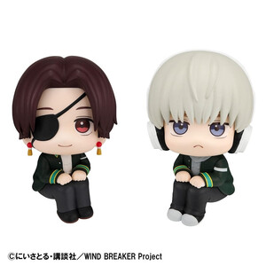 Megahouse Wind Breaker Look Up Figure Double Pack Hayato Suo & Ren Kaji With Gift 