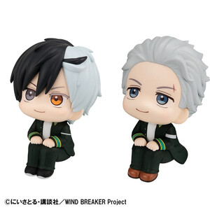 Megahouse Wind Breaker Look Up Figure Double Pack Haruka Sakura & Hajime Umemiya With Gift 