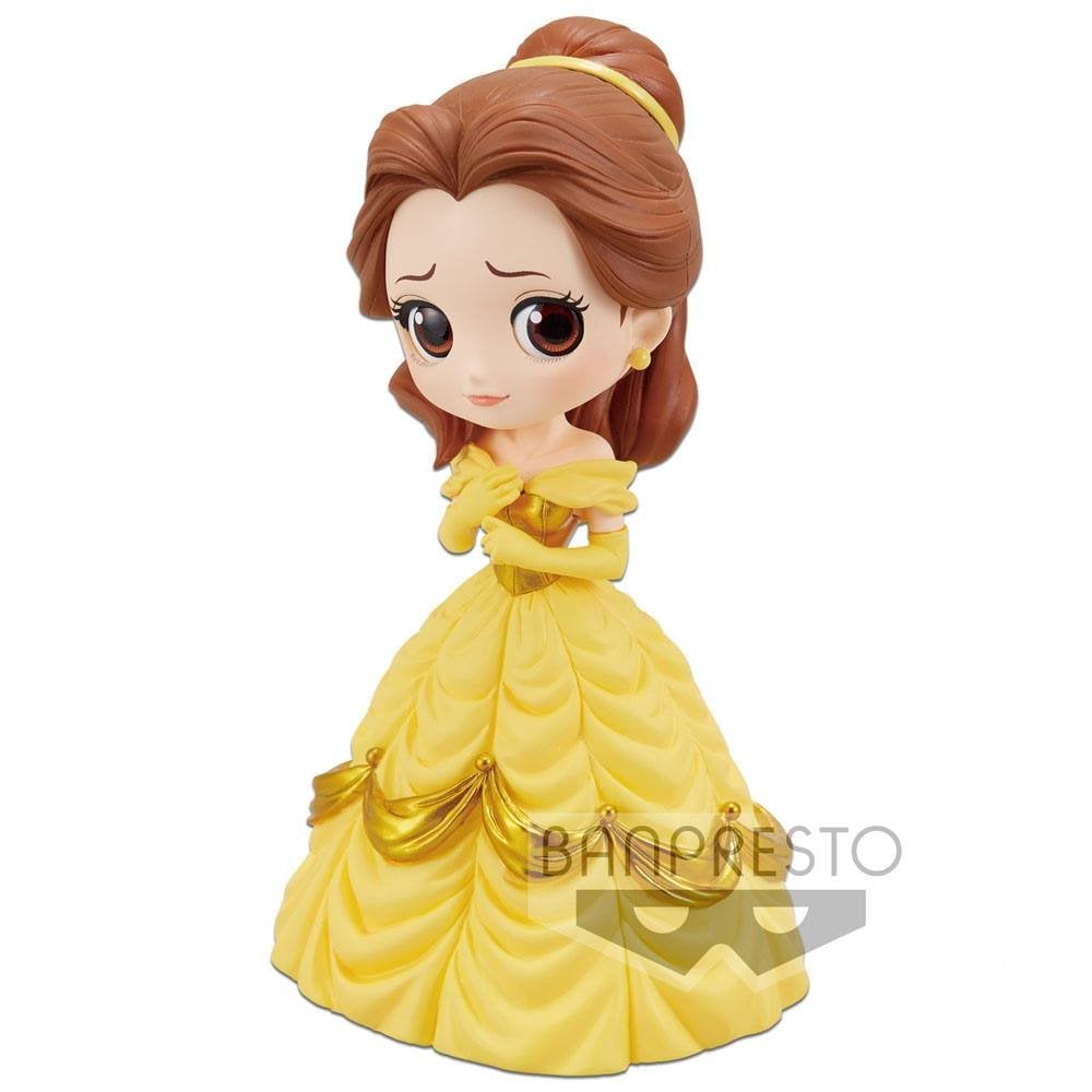 Bandai Disney QPosket Mini Figure Belle A Normal Color Version 