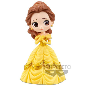 Bandai Disney QPosket Mini Figure Belle A Normal Color Version 