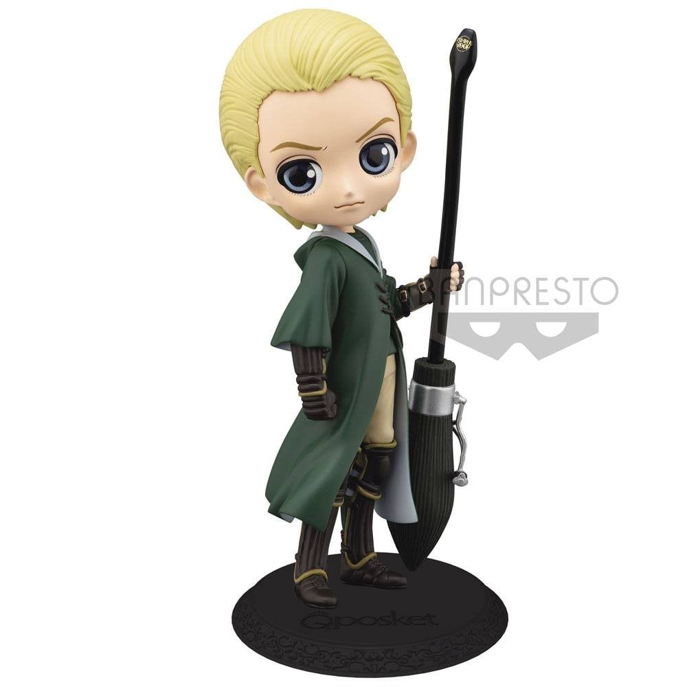 Bandai Harry Potter QPosket Mini Figure Draco Malfoy Quidditch Style Version A 