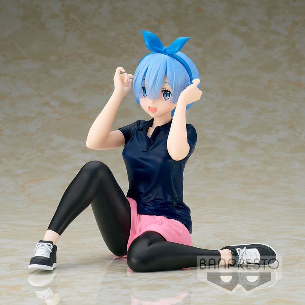 Bandai Re:Zero Starting Life In Another World Relax Time Rem Training Style Ver. 