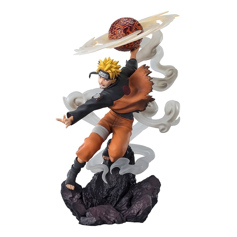 Bandai Naruto Shippuden FiguartsZERO Naruto Uzumaki-Sage Art Lava Release Rasenshuriken 