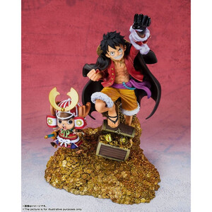 Bandai One Piece FiguartsZERO Monkey D. Luffy by Eiichiro Oda WT100 Daikaizoku Hyakkei 