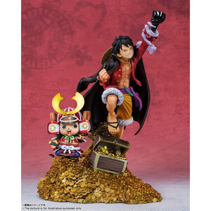 Bandai One Piece FiguartsZERO Monkey D. Luffy by Eiichiro Oda WT100 Daikaizoku Hyakkei 