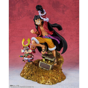 Bandai One Piece FiguartsZERO Monkey D. Luffy by Eiichiro Oda WT100 Daikaizoku Hyakkei 