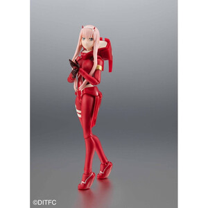 Bandai Darling in the Franxx S.H. Figuarts x The Robot Spirits Action Figure Zero Two & Strelizia 5th Anniversary Set 