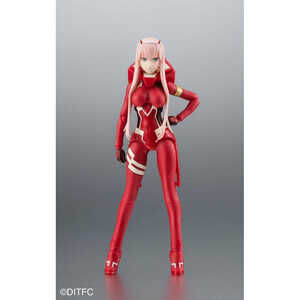 Bandai Darling in the Franxx S.H. Figuarts x The Robot Spirits Action Figure Zero Two & Strelizia 5th Anniversary Set 