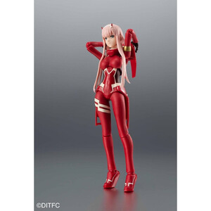Bandai Darling in the Franxx S.H. Figuarts x The Robot Spirits Action Figure Zero Two & Strelizia 5th Anniversary Set 