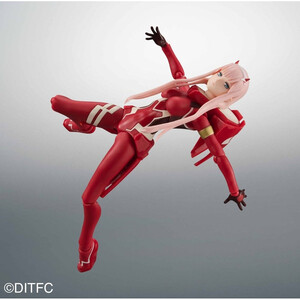 Bandai Darling in the Franxx S.H. Figuarts x The Robot Spirits Action Figure Zero Two & Strelizia 5th Anniversary Set 