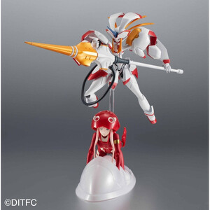 Bandai Darling in the Franxx S.H. Figuarts x The Robot Spirits Action Figure Zero Two & Strelizia 5th Anniversary Set 